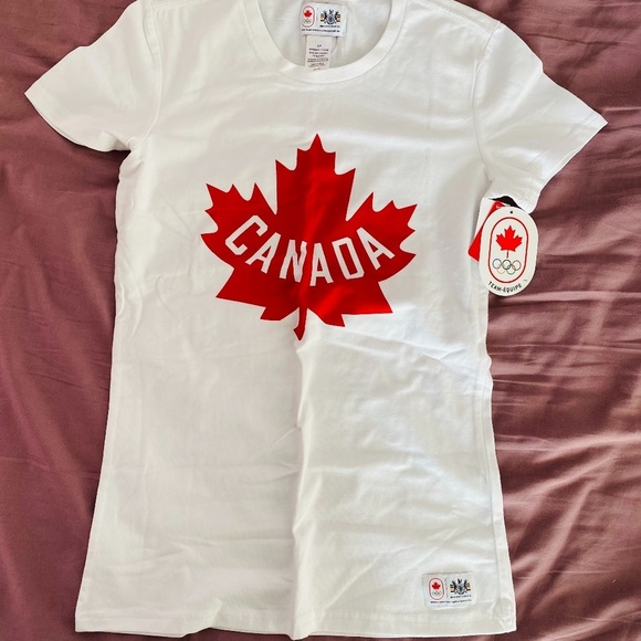 HBC Tops - HBC - Official Canadian Olympic Team T-Shirt, Brand New with Tags!